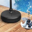 27 lbs Fillable Round Umbrella Base Stand for Yard Garden Poolside by LJGDeals