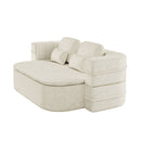2 In 1 Foldable Sofa Bed With Multi Functional Blanket, Floor Lounge Sofa by HouseOfZazla