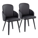 Dahlia - Contemporary Elegant Dining Chair (Set of 2) by HouseOfZazla