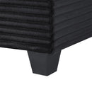 Upholstered U-Shaped Sectional Sofa With Movable Ottoman And Side Storage Pockets by HouseOfZazla