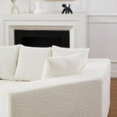 151.6-Inch Extra-Large L-Shaped Chenille Sectional Sofa