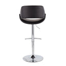 Adjustable Bar Stools Set of 2 with Swivel Function by Unique Piece Furniture