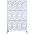 Outdoor & Indoor Metal Privacy Screen, Freestanding Decorative Panels