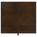 Gibson - Coffee 1 Drawer Rectangular Side Table With Angled Legs - Coffee by HouseOfZazla