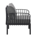 Outdoor Patio Club Chair, Waterproof Thick Cushion Deep Seating