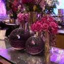 Yescom Purple Mirror Ball for Mardi Gras Awards Ceremonies by yescomusa