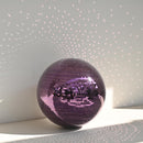 Yescom Purple Mirror Ball for Mardi Gras Awards Ceremonies