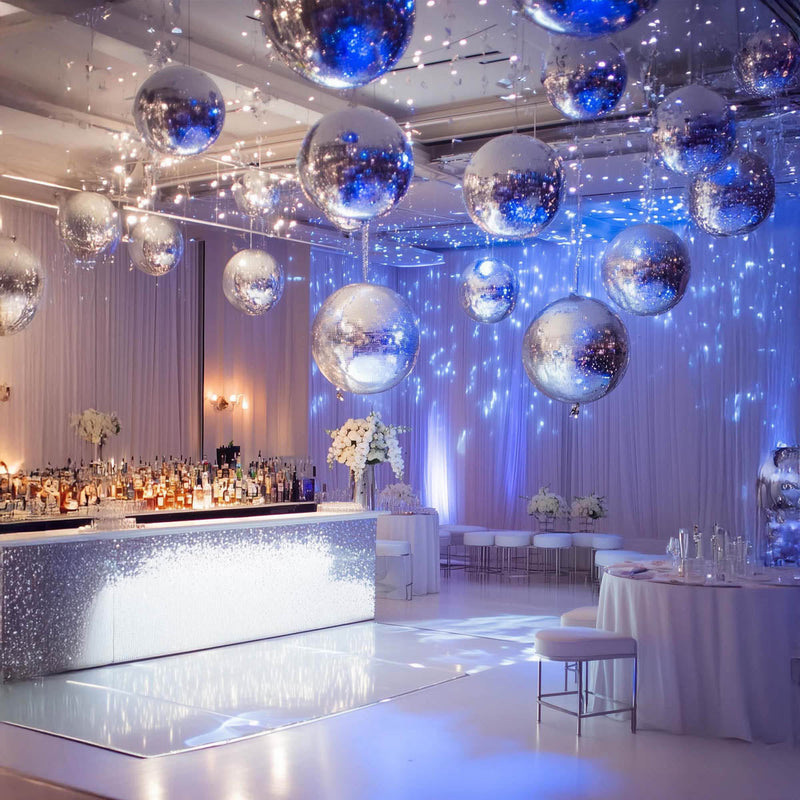 Yescom Mirror Disco Ball Party Bright Reflective Ball