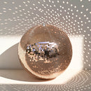 Yescom Rose Gold Mirror Ball for Beach Wedding Luxury Gala