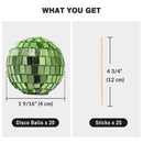 Yescom 20x Small Mirror Disco Balls Party Decoration by yescomusa