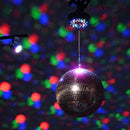 Yescom Shiny Disco Ball with Motor, RGB Light Event Party Decor by yescomusa