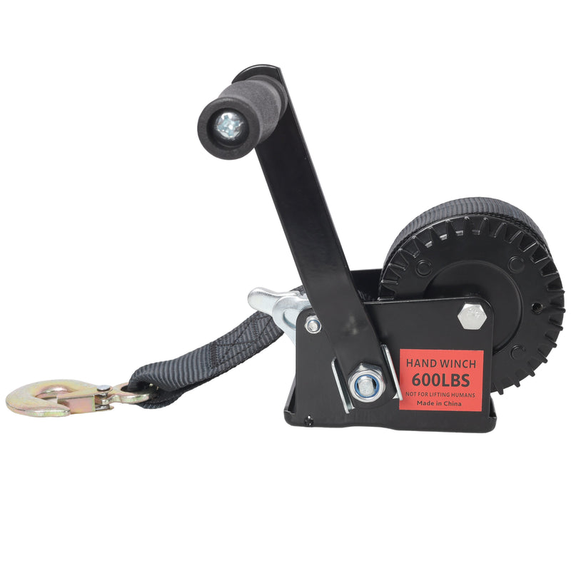 600LBS Hand Winch with 19.6FT Strap, photo 4 of 10