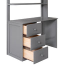 Loft Bed With Drawers, Desk, And Wardrobe by HouseOfZazla