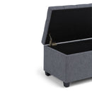 Sienna - Upholstered Storage Ottoman Bench by Unique Piece Furniture