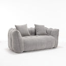 Cozy Beanbag Chair With High Resilience Foam Core For 2 by HouseOfZazla