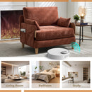 Mid Century Modern Foldable Sofa Bed, 3 In 1 Convertible Sleeper With 3 Pillows by HouseOfZazla