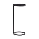 Yancey - Round Accent Table - Antique Bronze