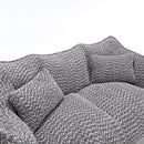 Comfortable Dual Beanbag Chair With High Resilience Foam Core For 2 People by HouseOfZazla