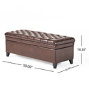 Juliana Storage Ottoman With Birch Legs by HouseOfZazla