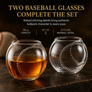 Baseball Themed Whiskey Decanter Set - 20Oz Bat Shaped Decanter by The Wine Savant