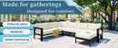 U-Style U-Shaped Outdoor Sectional Sofa Set by HouseOfZazla