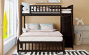 Bunk Bed With 6 Drawers And Flexible Shelves, Bottom Bed With Wheels by Unique Piece Furniture