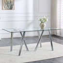 Dining Table With Transparent Surface by HouseOfZazla