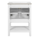 Modern Bathroom Vanity With Elegant Twill Design