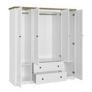 4 Door Wardrobe Armoire With 2 Drawers by HouseOfZazla