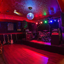 Yescom Shiny Disco Ball with Motor, RGB Light Home Party(12", 16" Opts)