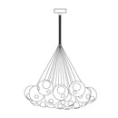28 Multiple Colour Chandelier - Cluster