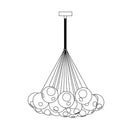 28 Multiple Colour Chandelier - Cluster