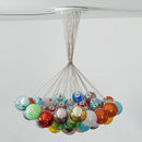 28 Multiple Colour Chandelier - Cluster