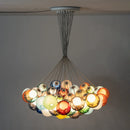 28 Multiple Colour Chandelier - Cluster