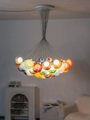 28 Multiple Colour Chandelier - Cluster