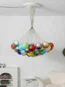 28 Multiple Colour Chandelier - Cluster