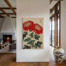 Red Chrysanthemum Elegance