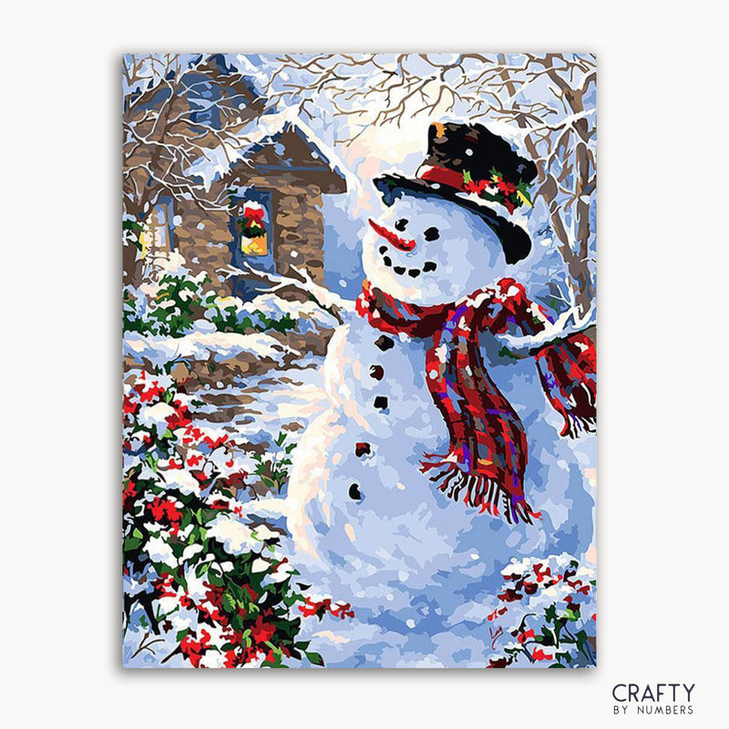 Cheerful Snowman