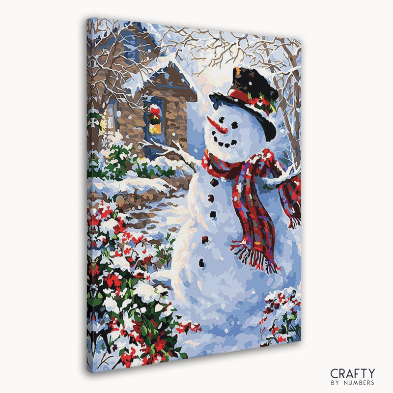 Cheerful Snowman
