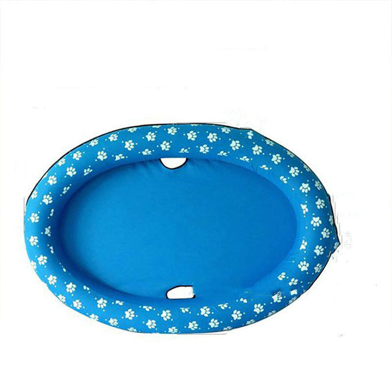 Dog Swimming Pool Inflatable Hammock Pets Pool Floating Bed Spring Summer Swimming Ring, photo 11 of 11