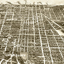 Vintage Map of Berkeley, California 1909