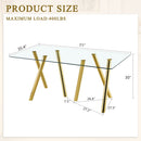 Dining Table With Transparent Surface by HouseOfZazla