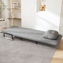 3 In 1 Convertible Folding Sofa Bed With Adjustable Backrest And Pillow by Unique Piece Furniture