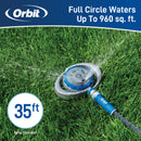 Orbit Elevated 8-Pattern Metal Turret Sprinkler 28252
