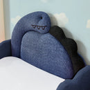 Cute Dinosaur Shaped Bed With Safety Guardrail, Toddler Frame by Unique Piece Furniture