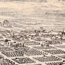 Vintage Map of Pomona, California 1886