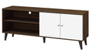 Amidon - TV Stand, With 2 Storage Shelves And 1 Cabinet by Unique Piece Furniture