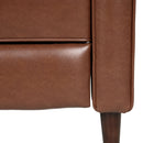 Mid-Century Modern Recliner With Button Tufted Waffle Stitch by HouseOfZazla