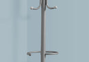 Freestanding Coat Rack with 6 Hooks and Hanging Bar by HouseOfZazla