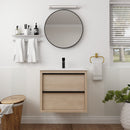 24" Bathroom Vanity with 2 Soft Close drawers, White Ceramic Basin-BLO-G-